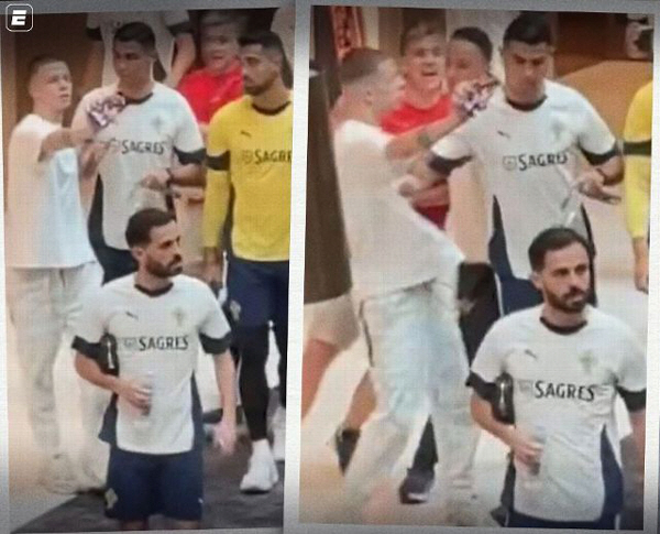 "저리 비켜" 호날두, 셀카 찍으려는 팬 매정하게 밀어내 '논란'…아르메니아전 명불허전 멀티골→통산 942골