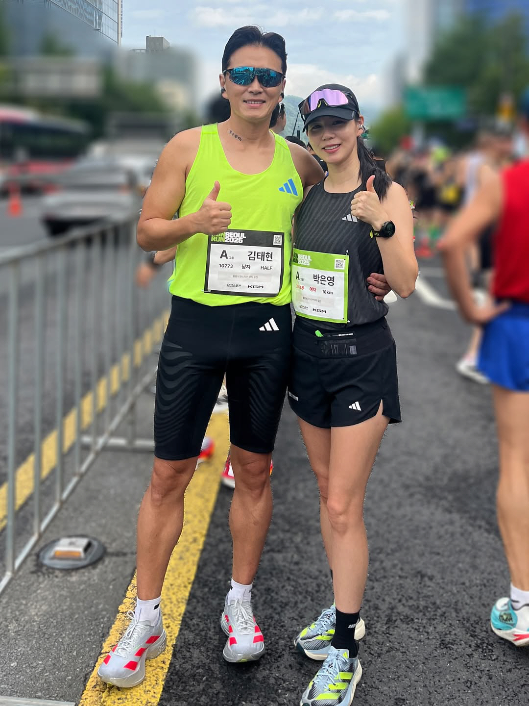 진태현, 암수술 상처 밴드에 '할 수 있다'...수술 76일만 ♥박시은과…