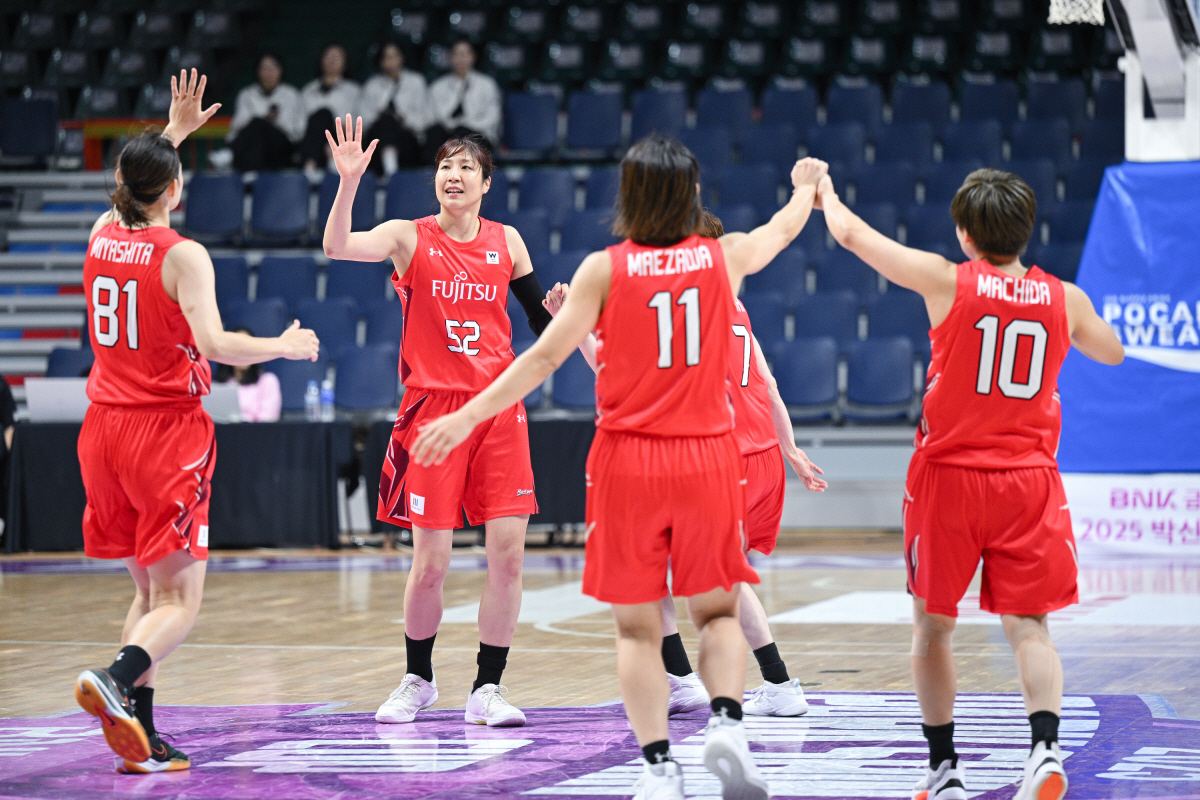 [현장리뷰]日 3년 연속 박신자컵 우승…'디펜딩 챔피언' 후지쯔, '라이…