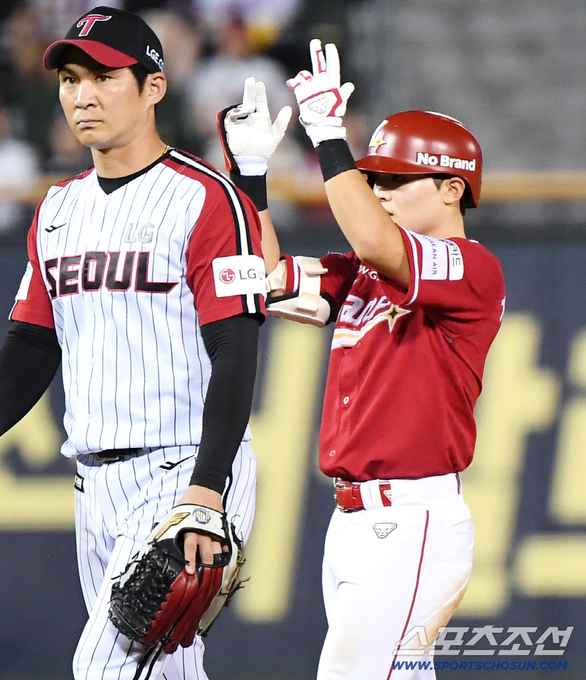 [포토] 2루타 친 정준재