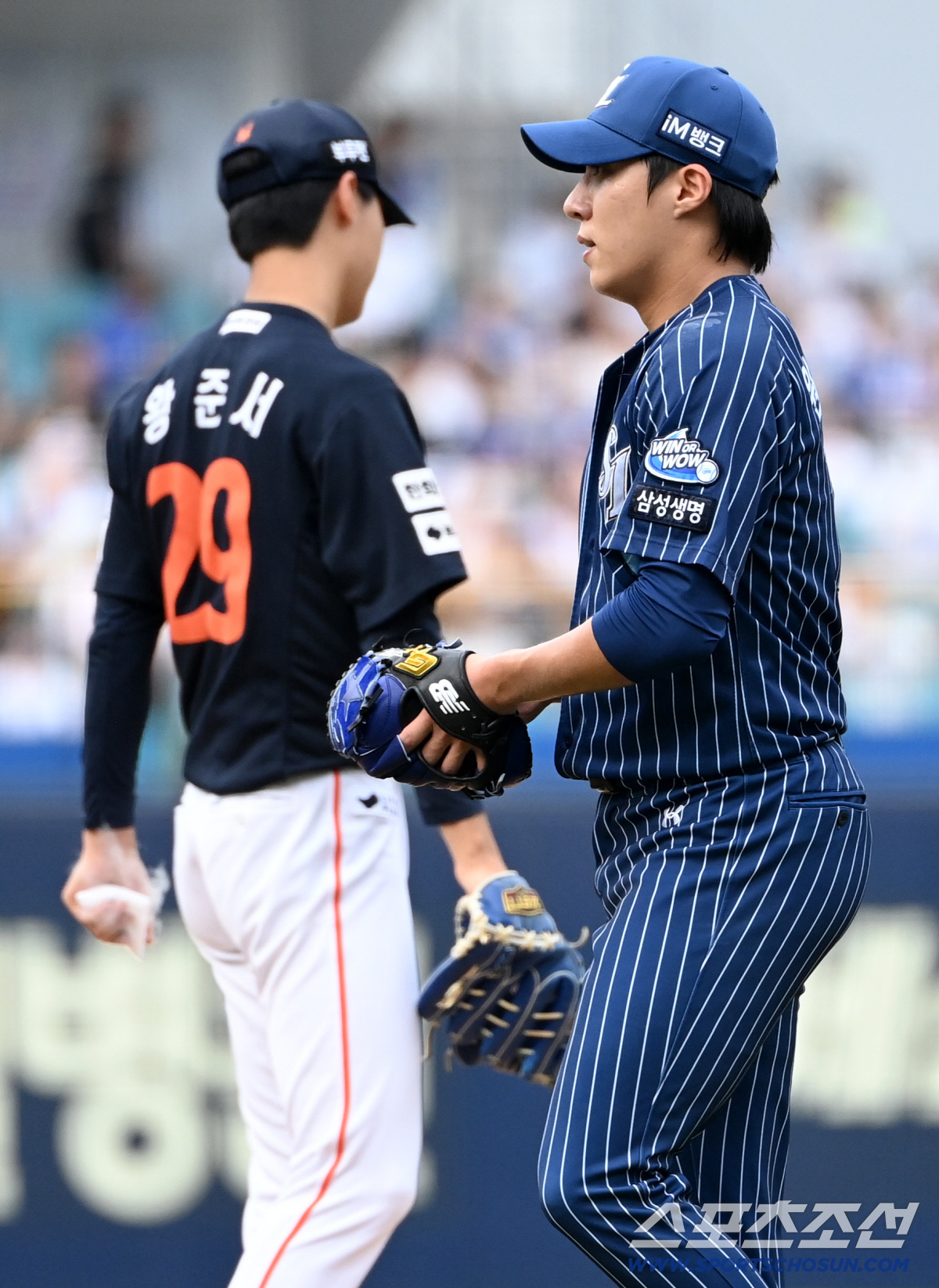 강민호 포수최초 350호 쐐기투런, 김재윤 190SV, 삼성 한화와 최종…