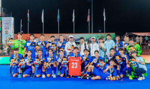 한국, 남자 하키 아시아컵 준우승…최우수 골키퍼에 김재한