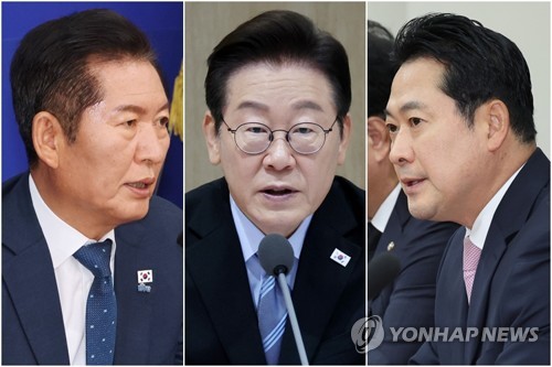 李대통령-여야 대표, 용산 대통령실서 오찬 회동 시작