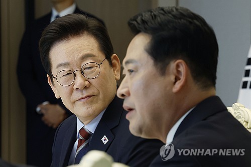 장동혁 "정치보복 끊을 적임자"…李대통령 "진영 정치 않겠다"