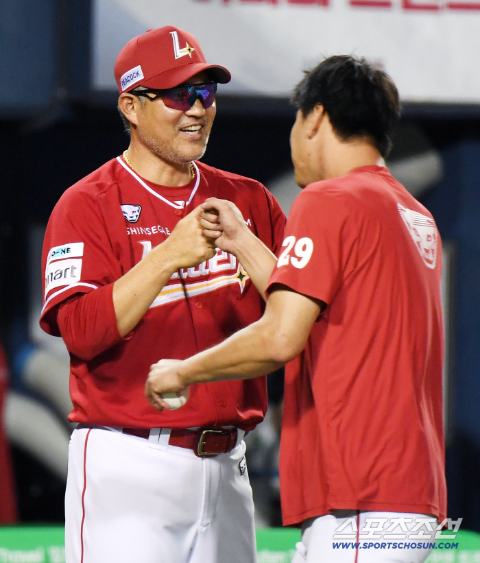 '이숭용 재계약 효과인가' 1위팀 1승9패 '천적' 이기고 5연승, 3위 굳히기. "오늘도 도장깨기 성공"[잠실 코멘트]