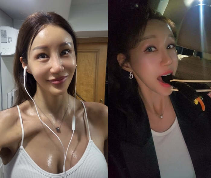 '뱀이다' 김혜연, 몰라보게 달라진 얼굴..다이어트 효과 톡톡