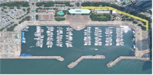 부산 요트경기장 주차구역 단계별 폐쇄…재개발 공사 영향