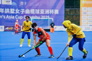 한국, 말레이시아 꺾고 여자하키 아시아컵 4강 진출
