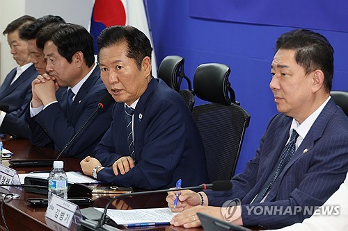 정청래 "내란청산, 정치보복 아냐…국힘, 단절 못하면 위헌정당"