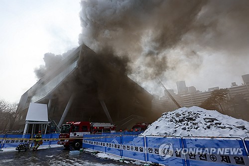 화재 피해로 수장고 누수…국립한글박물관, 2028년 재개관(종합)