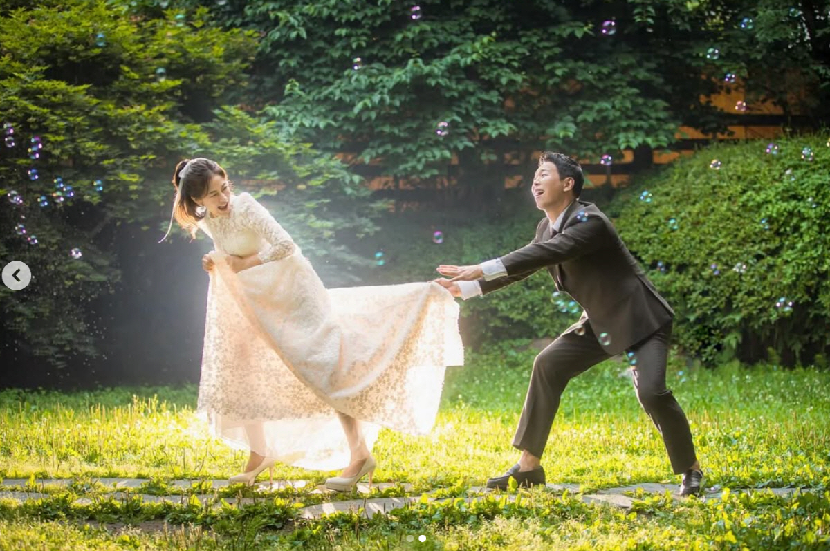 ‘서프라이즈’ 김하영, 결혼 3일 앞두고 웨딩화보 공개 "모두 보러 오실…