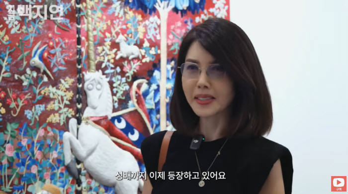 백지연 '현대家 사돈' 재력 과시..13억 작품 소개 "난 이미 구매"
