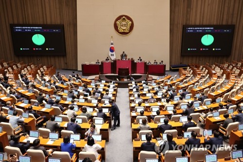 국회 오늘 본회의에 3대 특검법 개정안·權체포동의안 상정 전망