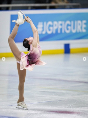 피겨 황정율, 주니어 그랑프리 4차 쇼트 3위…12일 첫 메달 도전