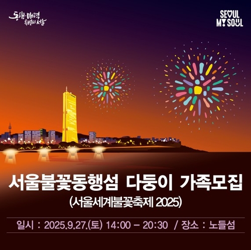 서울시, 27일 세계불꽃축제 다문화·한부모가족 특별석 운영