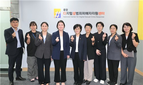 원민경, 첫 행보로 디성센터 방문…"피해자중심 대응체계 강화"(종합)