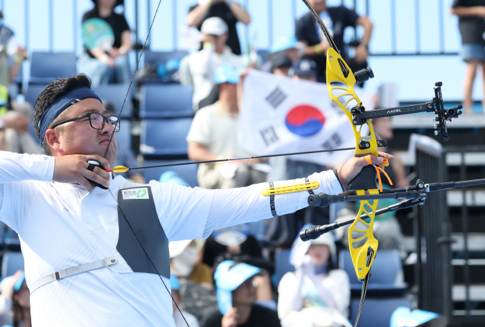 "충격 탈락" '에이스' 김우진은 흔들리지 않는다 "이것이 스포츠…새롭게 또 나가야 한다"