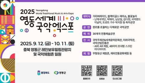 충북도, 영둥국악·제천한방 엑스포 관람객 유치 지원사격
