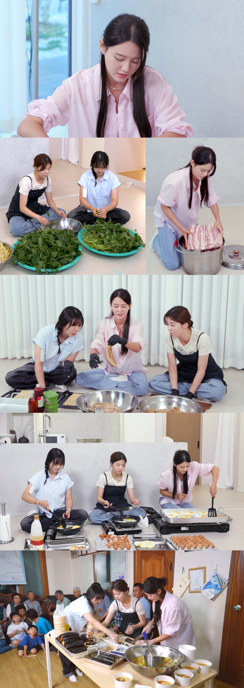 남보라, 13남매 장녀 DNA "김밥 800줄 싸봤다…국자가 계량 스푼"…