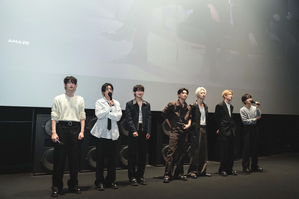 엔하이픈, 팬♥ 가득 담아…첫 VR 콘서트 영화 '이머전' 무대인사 성료