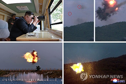 김정은 "9차 당대회서 핵무력·상용무력 병진정책 제시할 것"