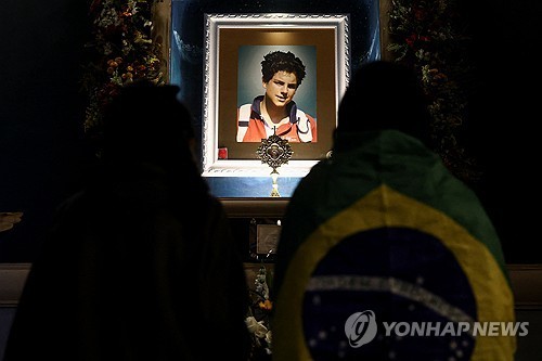 가톨릭 첫 '밀레니얼 성인' 성유물, 시성 이틀만에 도난