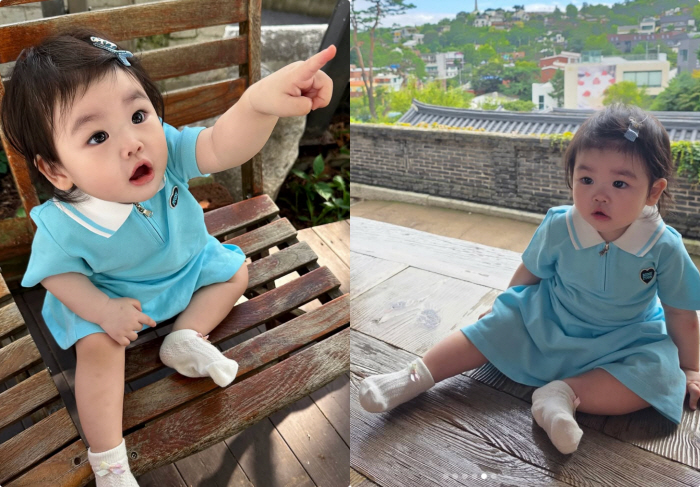 박수홍 가족, 주말에 석파정 나들이..'33kg 감량' ♥김다예 미모 눈길