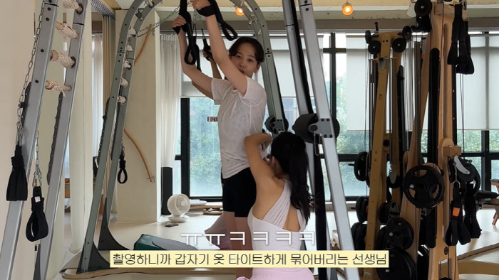 '김무열♥' 윤승아, '볼록' 아랫배 심각해졌다더니..."배 집어 넣어라…