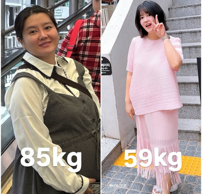 이용식 딸 이수민, 출산 4개월만 '26kg 감량' 반쪽됐지만..."10kg 더 남았다"