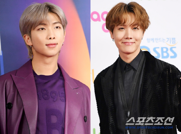 BTS RM·제이홉, 후배 챙기기도 1등..."항상 겸손하라" 조언