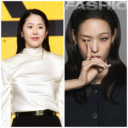 '한때 신세계家' 고현정, 전남편 정용진 조카 애니 응원..화보에 '좋아…