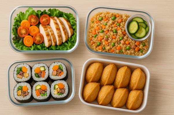 이 7가지 도시락으로 점심 비용 아끼자