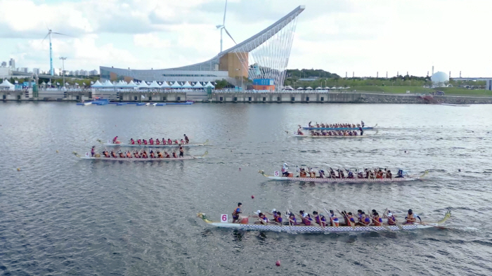 한국해양소년단연맹, 전국 18개 대학팀 참가 제2회 '전국대학드래곤보트대회' 개최