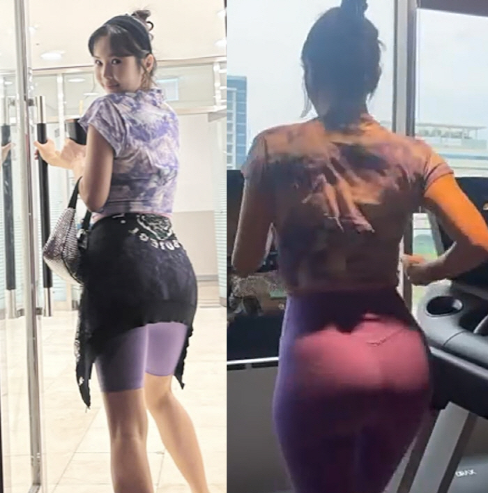 '23kg 감량' 장영란, 레깅스 입고 '애플힙' 자랑..."운동에 재미…