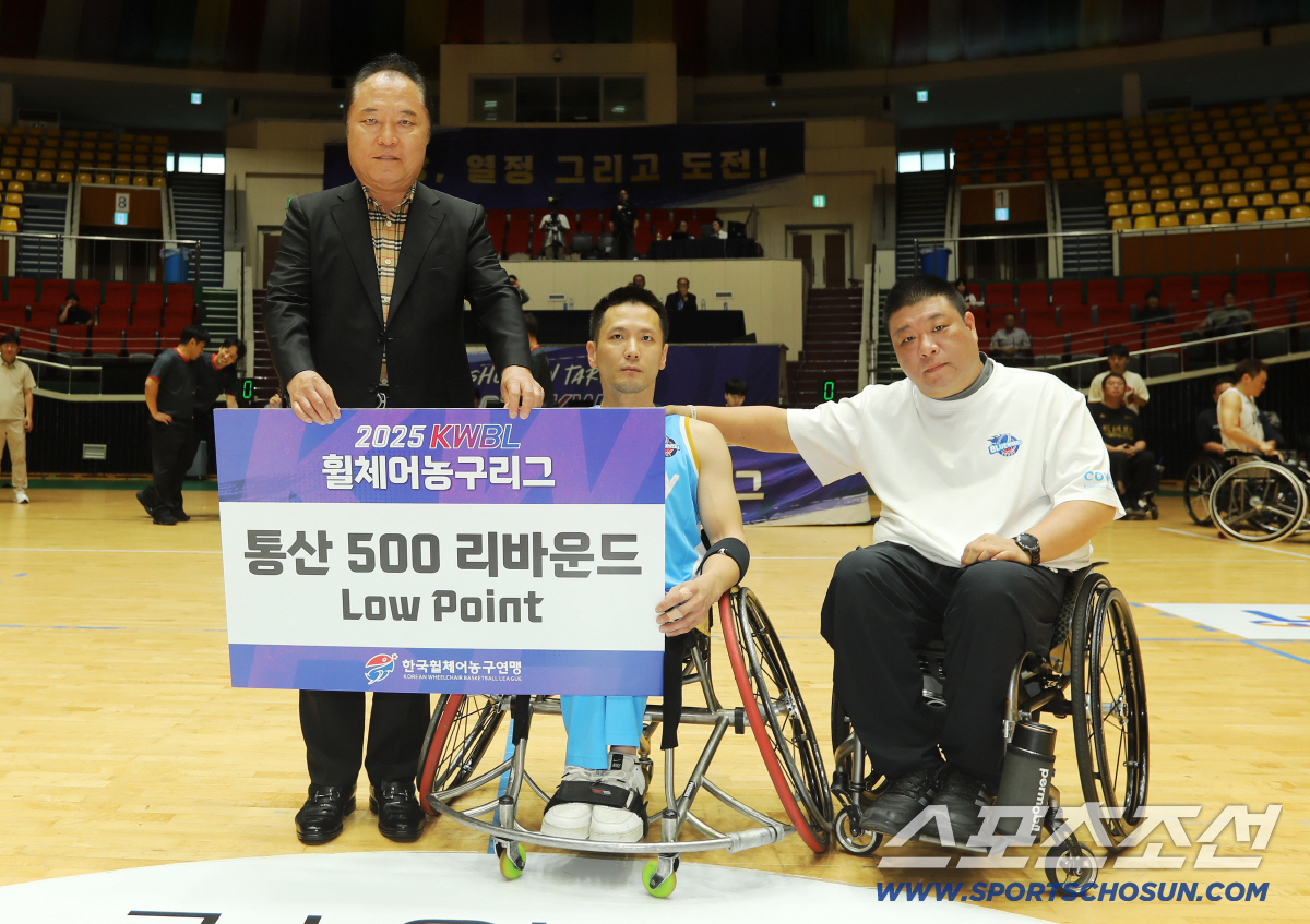 '휠농 리빙레전드'코웨이 오동석 통산 500리바운드 위업! 코웨이는 리그…