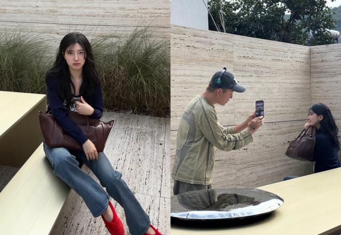 수지, 일상 사진도 클래스가 달라..“고급 인력과 함께”