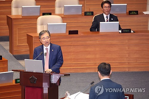 외교장관 "한미정상회담 때 문서화했다면 경제에 상당한 주름살"