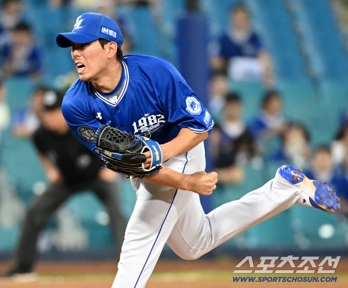 아이고 마무리 김재윤 불안불안.. 삼성, 아무튼 이겼다! 롯데에 7-5 …
