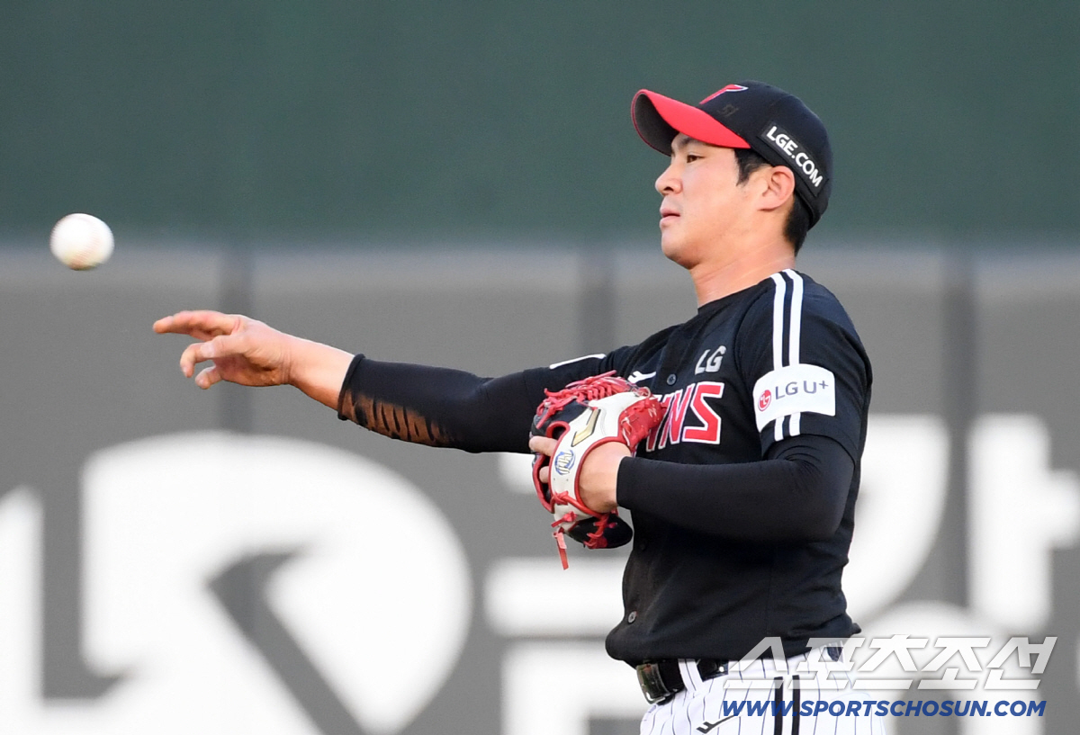 구본혁의 깜짝 좌익수 출전. '좌익수 오지환'일 수도 있었다니. 염갈량이…