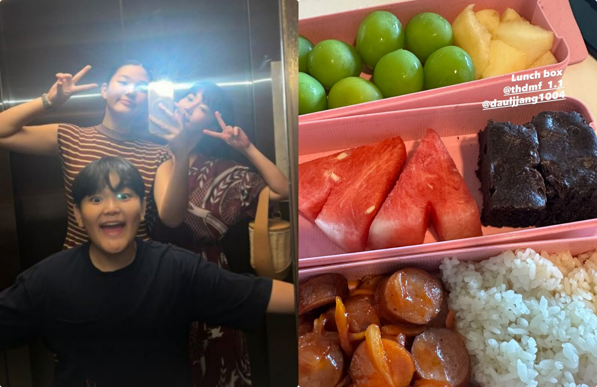 이윤진, 이범수 떠나 발리 온 '소다남매'에 애틋..3단 도시락까지 지극…