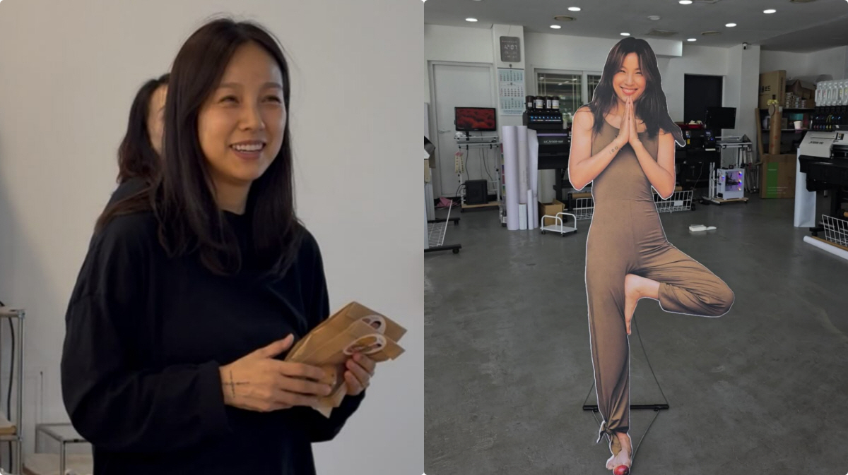 이효리, 폭우 뚫고 요가원 새벽 출근.."힐링의 시간, 효리 선생님 최고…