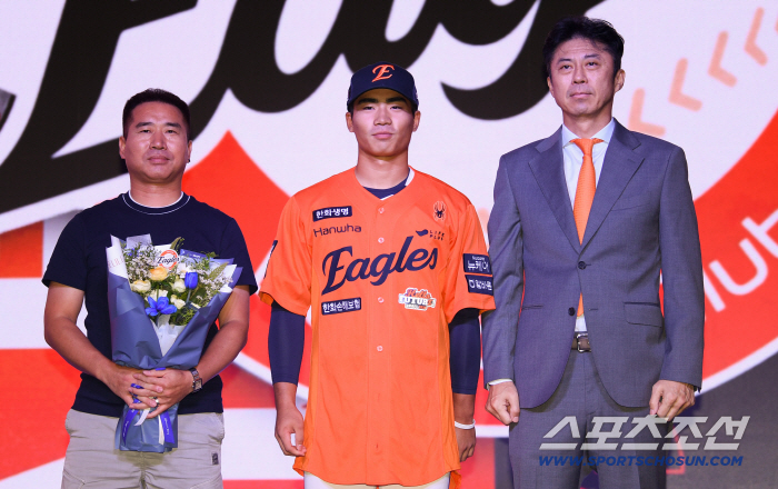 이변에 이변! 박준현 다음 야수→야수…3순위 한화, 유신고 오재원 지명 [2026 신인드래프트]