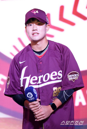 조상우 유산 '제 2의 김혜성' 찍었다!…'1R 두 장' 키움, 박준현 이어 전주고 내야수 박한결 지명 [2026 신인드래프트]