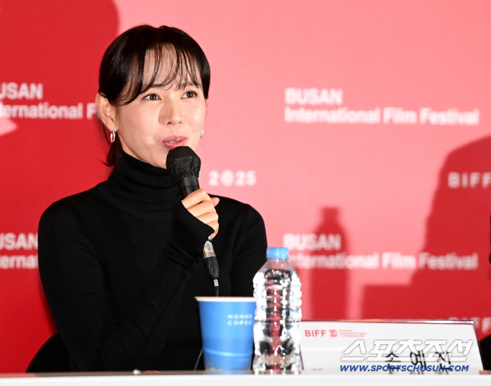 [SC-BIFF] '어쩔수가없다' 손예진 "7년만 스크린 복귀? 오랫동안 연기할 수 있을지 불안했다"