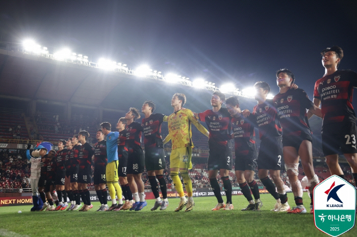 '올해는 ACL2!' 아시아 무대로 향하는 포항, 출전 시간 분배-경기력…
