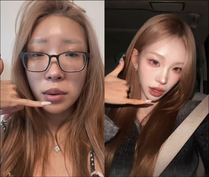 '故 최진실 딸' 최준희, 화장 전후 공개했다가 우수수 언팔...차이 어…