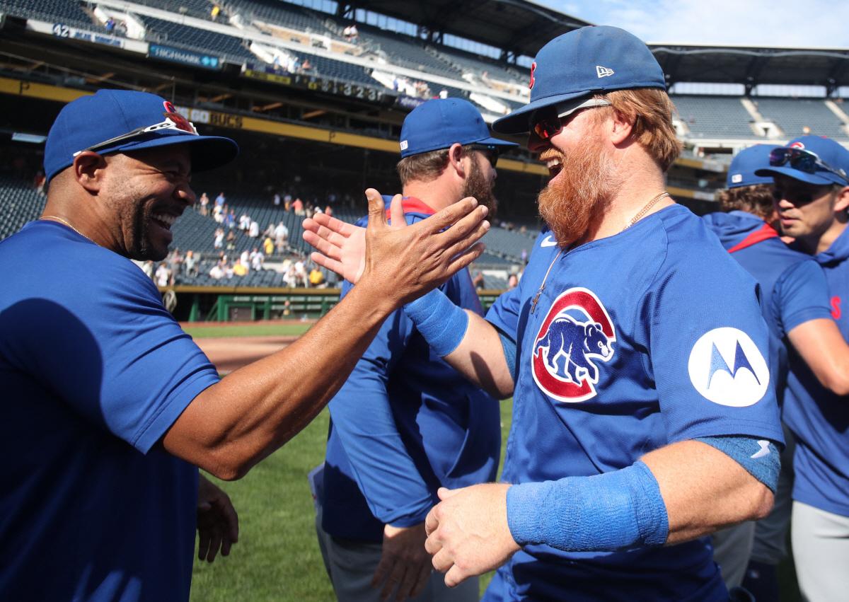 오타니는 언제 샴페인 터뜨리나? '4연승' 컵스 5년 만에 가을야구 확정…