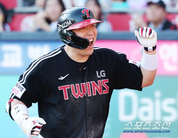 '한화가 쫓아와도 LG가 달아나면 그만' 치리노스 13승-박해민 결승타-김현수 쐐기포 LG 6-2, 3연승→매직넘버 7[수원 현장]