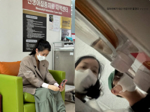 김지혜, 출산 10일됐는데..아직도 중환자실에 있는 쌍둥이에 