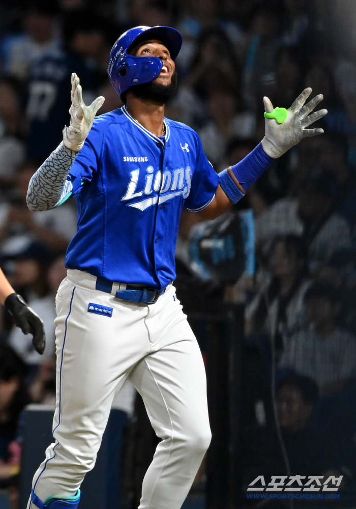 디아즈, 48호포 터졌다...나바로와 어깨 나란히, 1개만 더 치면 KBO 새 역사 쓴다 [창원 현장]